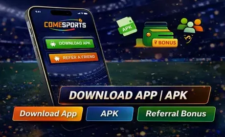 Download the app, unlock code COMETE100, and enter ₹1 contests faster